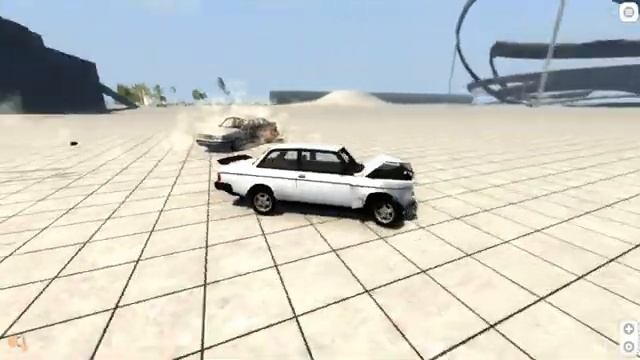 Volvo 242 Turbo Crashtest  BeamNG.Drive + Downloadlink