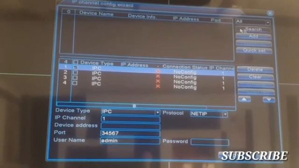 H.264 NVR CONNECT TO IP CAMERA||HOW TO ADD IP CAMERA TO NVR
