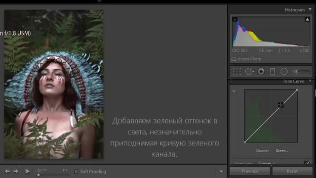 Урок по обработке портрета в Lightroom смотреть онлайн