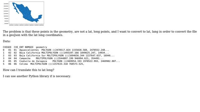 GIS: Error with conversion from shapefile to GeoJSON смотреть онлайн
