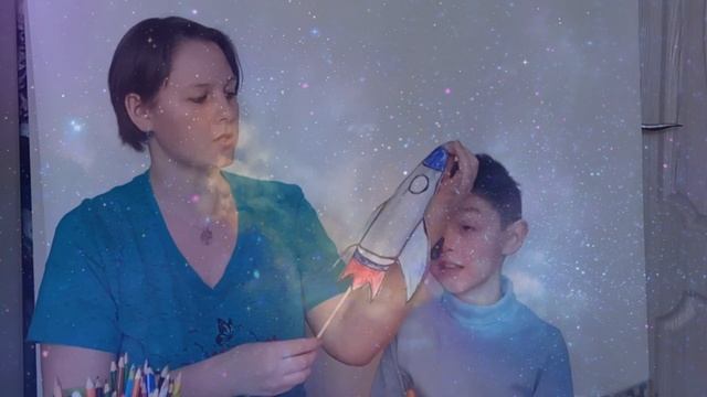 Поделка ТВ Умелые ручки "День космонавтики" смотреть онлайн