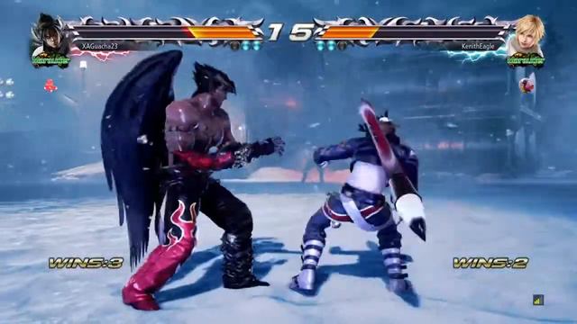 Tekken 7 Fated Retribution Devil Jin Ranked Match # 10 (Lag Strike Again)