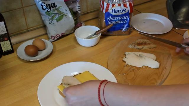 Крок - мадам очень сытная закуска