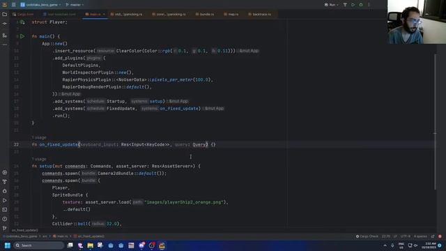 Let's create a game in Bevy Game Engine смотреть онлайн