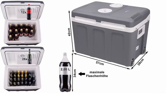 TZS First Austria 40 L Kühlbox mit Rollen zum Warmhalten und Kühlen Test смотреть онлайн