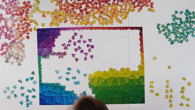 Puzzle time lapse - 1000 Clementoni - Mosaic (4K) смотреть онлайн