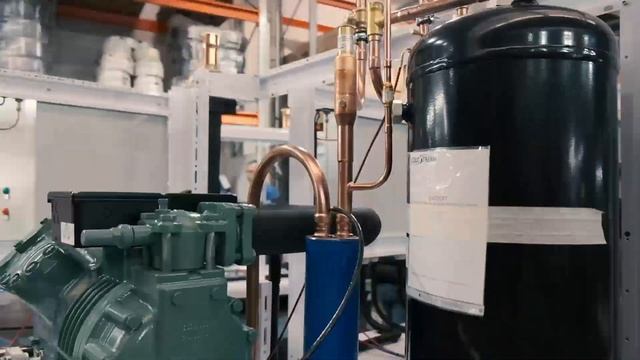 Intercold на полной мощности - ЦХМ на Bitzer смотреть онлайн