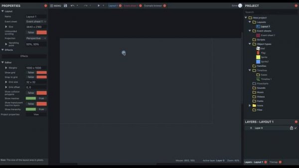 Искажение сетки (Mesh Distorsion) | Урок №139 | Курс по Construct 3 | Разработка игр