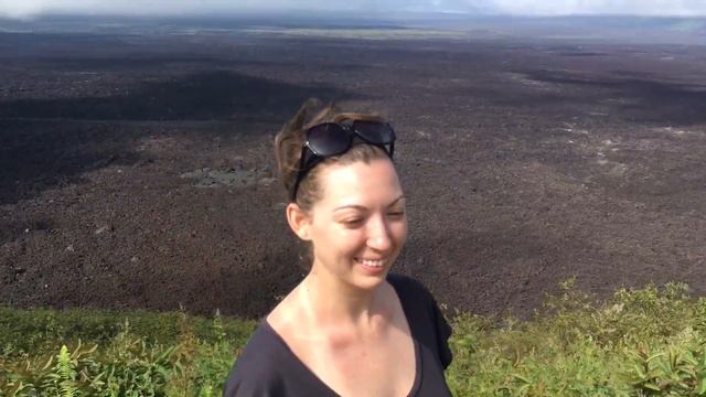 Volcano Sierra Negra Isabela Island Galapagos with Alycia смотреть онлайн