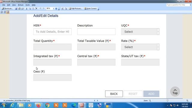 June/April to June 21 quarter JSON FILE Upload Error Solution || HSN SUMMARY ko GSTR-1 me kese dale смотреть онлайн