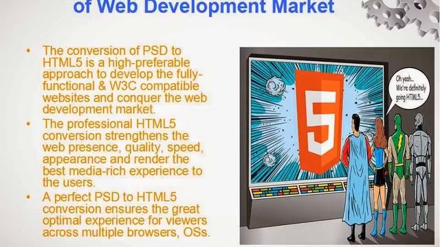 PSD to HTML5 Conversion Detailed Sketch смотреть онлайн