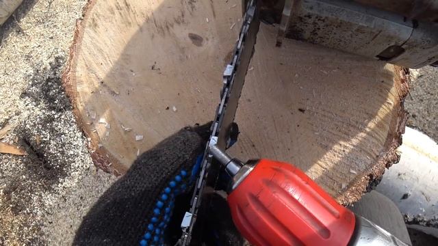 Заточка цепи бензопилы | проверка Лайвхака смотреть онлайн