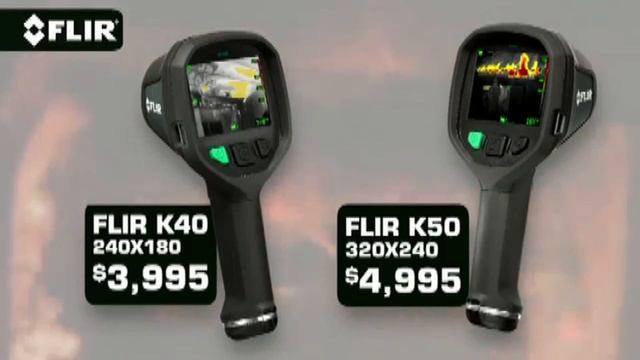 FLIR K Series K40-K50 Thermal Imaging Cameras смотреть онлайн