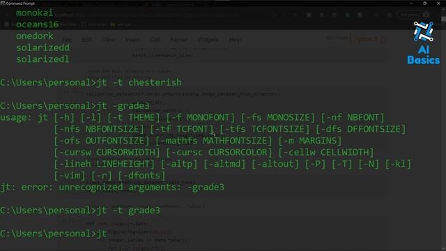 how to change jupyter notebooks themes смотреть онлайн