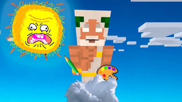 ПОЧЕМУ МОЙ СКИН СТАЛ НАРИСОВАННЫМ В МАЙНКРАФТ смотреть онлайн