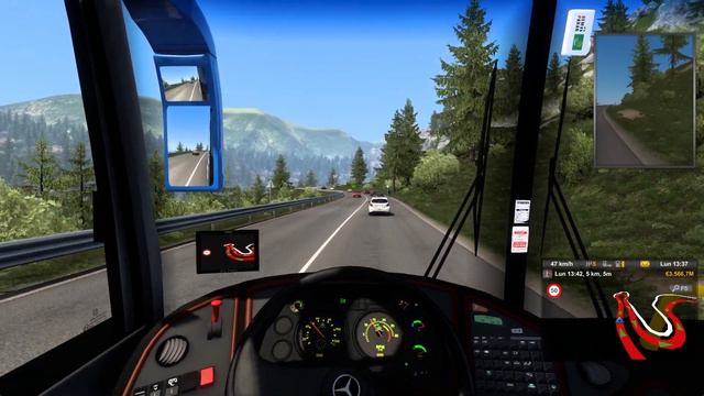 ETS2 #10 Ruta Le Paradis (Grand Utopia) MARCOPOLO PARADISO #eurotrucksimulator2