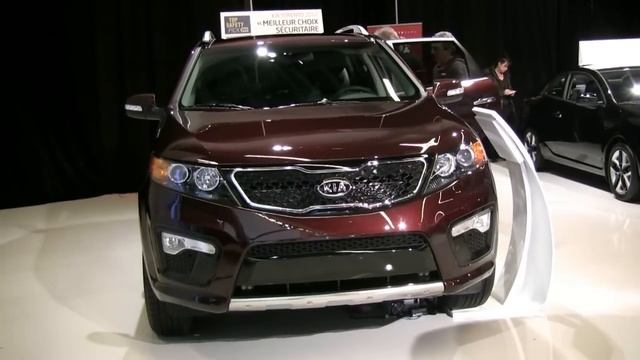 2012 Kia Sorento SX V6 AWD Exterior and Interior at 2012 Montreal Auto Show смотреть онлайн
