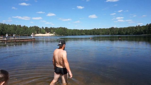 Открыли купальный сезон/ Марий Эл, озеро ШАП смотреть онлайн