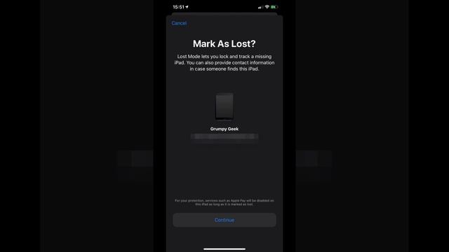 Using Find My to track my lost iPad смотреть онлайн