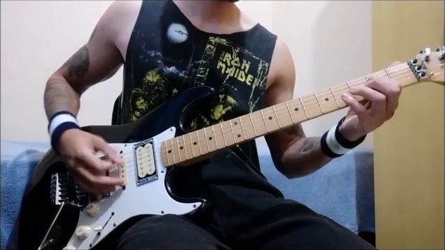 Iron Maiden - The Trooper (Dave Murray cover) смотреть онлайн