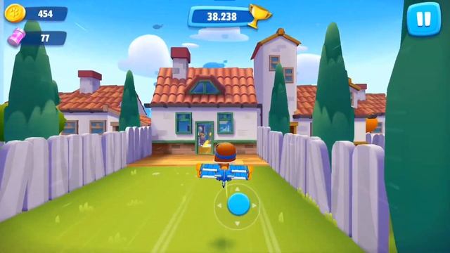 Talking Tom Fly Run _ Pilot Hank's Flying Adventures _ Full Screen Game _ Android iOS смотреть онлайн
