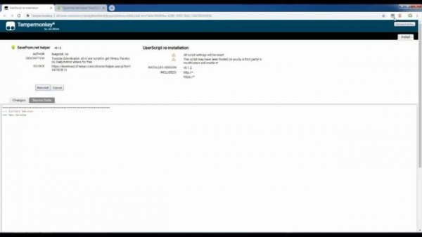 Solusi SaveFrom net helper Error