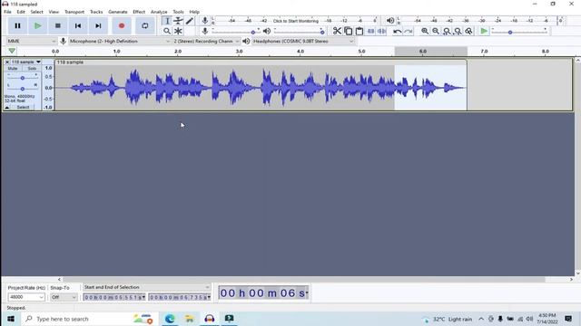 How To Use Fade In And Fade Out Effect In Audacity | Latest | 2022 смотреть онлайн