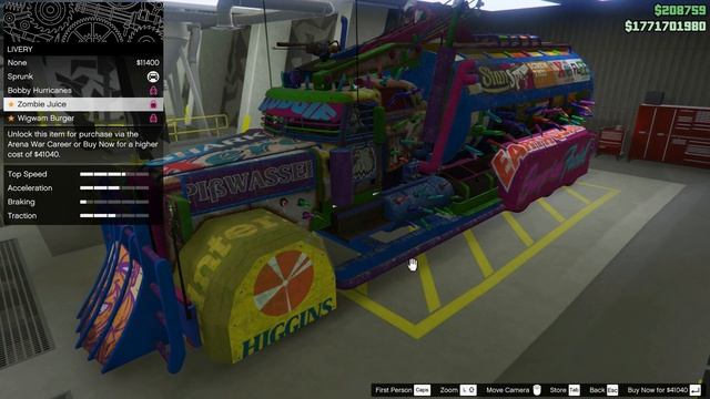 GTA Online: Arena War DLC - NIGHTMARE CERBERUS [Full Upgrade] смотреть онлайн
