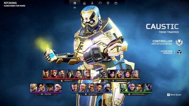 THREAT LEVEL Event Skins Select Animations - Apex Legends Season 17 смотреть онлайн