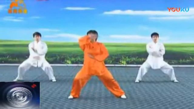 Чжэн Донся (ученица Чэнь Чжэнлэя) демонстрирует чаньсыгун