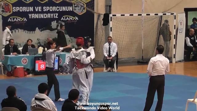 (2038) 59kg E Hatay vs Kocaeli (2016 Turkish Junior TKD championships) смотреть онлайн