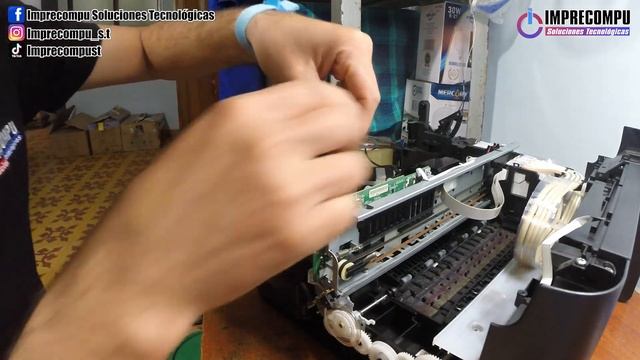 Desarmar Impresora EPSON L4160 - L4260 y quitar atasco de papel - Disassemble EPSON L4160 Printer. смотреть онлайн
