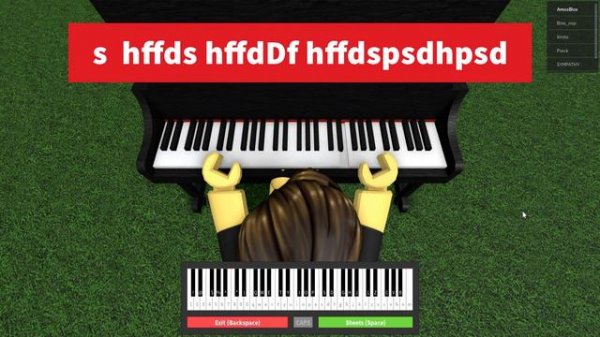 The Amazing Digital Circus Theme (Roblox Piano Tutorial with Notes)