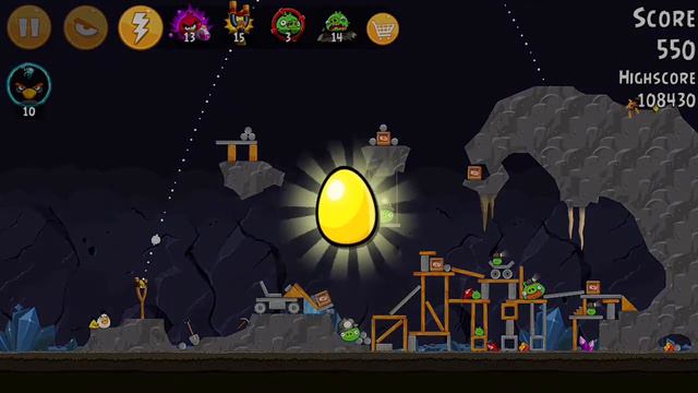 Angry Birds Walkthrough Part 0427 Found Golden Egg #24 | Mine And Dine 16 - 9 смотреть онлайн