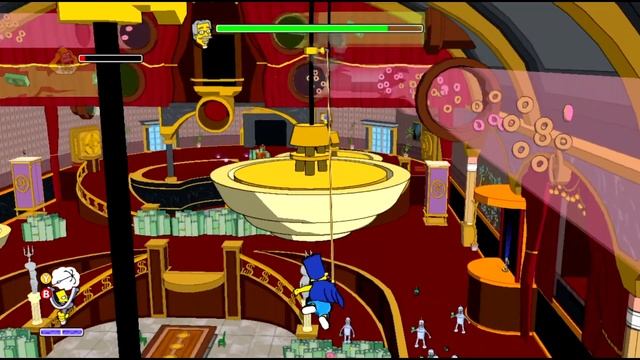 Прохождение The Simpsons Game с переводом часть 15 - В поисках Создателя [HD 1080p] смотреть онлайн