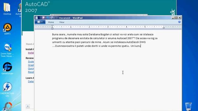 Instalare Autocad 2007 (video 2014) смотреть онлайн