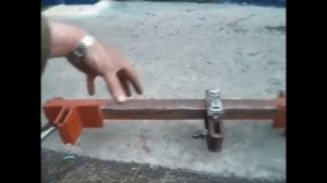 Самодельный окучник для минитрактора Русич.