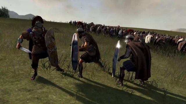 Ancient Empires Total War - Praetorians Vs Galatian Royal Guard 1v1 смотреть онлайн