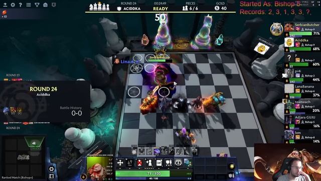 Faceless 3 Cost with INSANE LC! 02.5.2023 Dota Auto Chess Bishop+ Games! смотреть онлайн