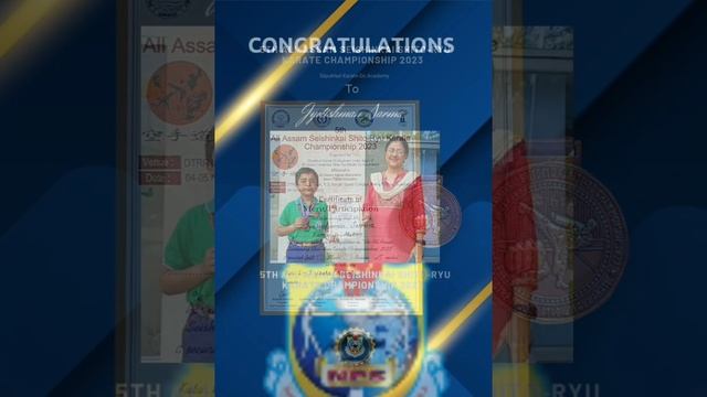 NPS International School's Jyotishman Sarma clinches bronze at 5th Assam Karate Championship 2023 смотреть онлайн