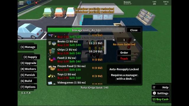 Roblox-Retail Tycoon ep 'BUYING A CASH REGISTER!!" смотреть онлайн