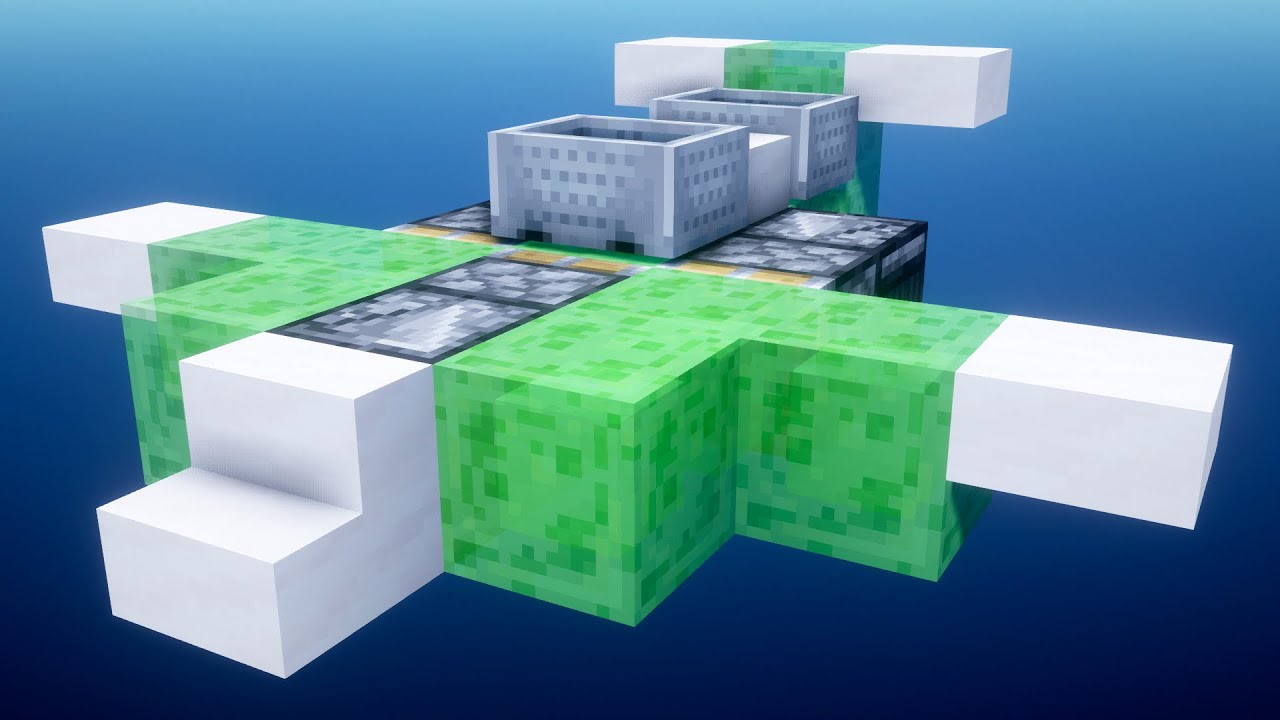 ЛЕТАЮЩИЙ САМОЛЁТ В МАЙНКРАФТЕ БЕЗ МОДОВ! смотреть онлайн