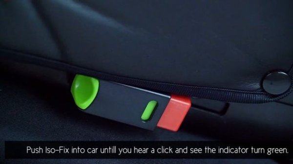 Cozy N Safe Hudson Group 1/2/3 Child Car Seat Fitting