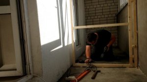 Перегородка на балкон / разделение балкона