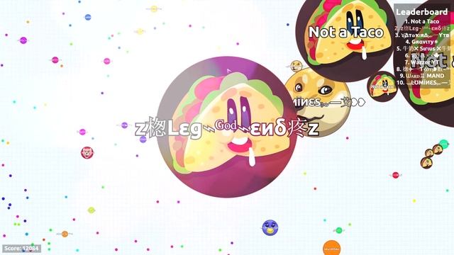 FIRST EVER DECUPLE (10x) LINESPLIT IN AGARIO!! // KING OF POPSPLITS // SECRET SKINS??! (Agar.io) смотреть онлайн