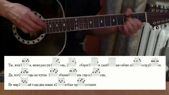 "На закате" РОЗЕНБАУМ Аккорды OPEN G 021218г смотреть онлайн