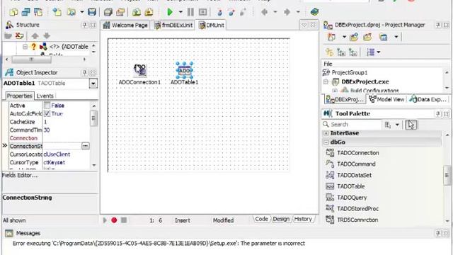Connecting to an Access Database in Delphi 2010 - Part 1/2 смотреть онлайн