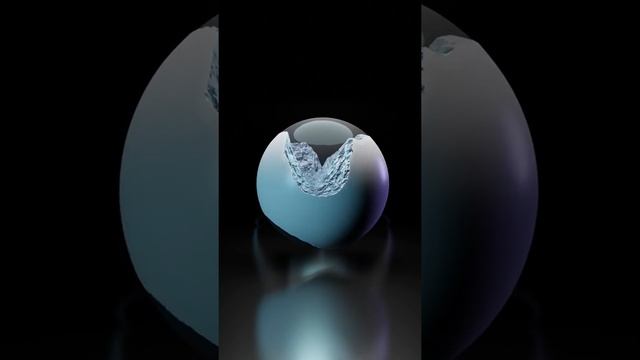 3D sci-fi globe blender abstract art animation смотреть онлайн