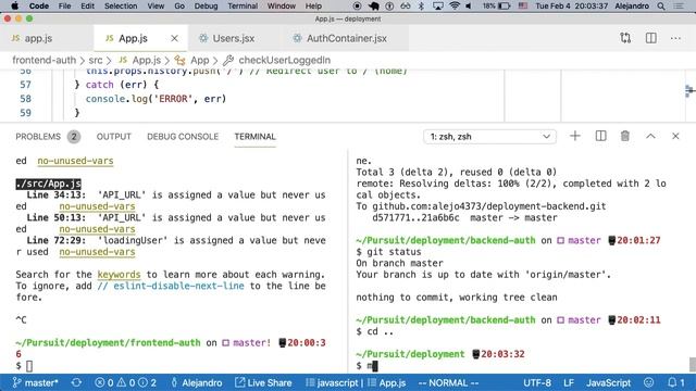 Deploying Full Stack Web App (Express & React) to Heroku Pt1 смотреть онлайн