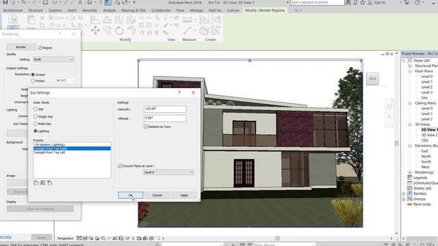 Rendering in Revit смотреть онлайн